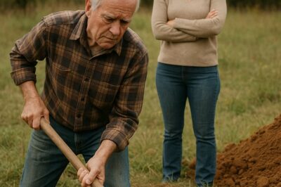 Mi nuera me dio una pala y me obligó a cavar mi propia tumba…