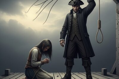 —¡Diez azotes para la ladrona!