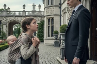 “Señor… ¿busca alguien que trabaje en su casa? Yo puedo hacerlo todo… mi hermanita no ha comido en dos días.”