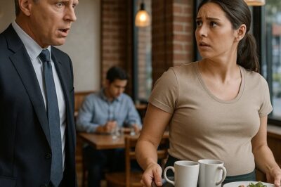 Un millonario entra a un modesto restaurante… y se encuentra con su exesposa embarazada