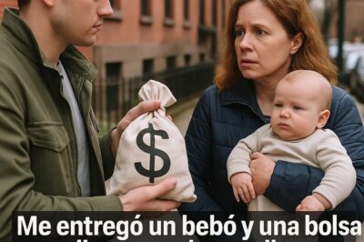 “Me entregó un bebé y una bolsa con dinero en plena calle — 16 años después, descubrí que era el heredero secreto de un multimillonario…”