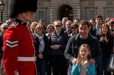 Little Girl Gave a Secret Signal to the Royal Guard… He Instantly Broke Protocol!