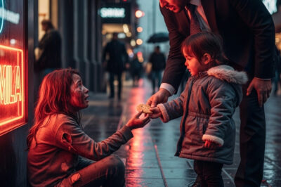 Camila dudó. La lluvia había dejado de caer, pero el frío seguía calando en sus huesos. Miró los ojos de Sofía, tan sinceros, tan parecidos a los de una niña que había perdido hace años… Esa herida que no sanaba.