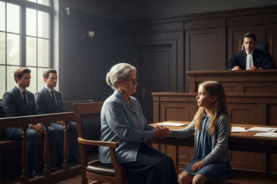 La jueza ordenó quitarle su nieta… pero todo cambió cuando la niña habló