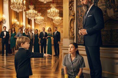 El salón brillaba con luces perfectas, música suave y risas ensayadas. Era una gala en la que los ricos se sentían importantes, rodeados de copas relucientes y conversaciones huecas. Entre ellos estaba Mauricio Herrera, impecable con su traje negro y barba bien cuidada, moviéndose con una sonrisa que ocultaba un dolor profundo: hacía años que su esposa había muerto, dejando un silencio que ni la opulencia podía rellenar.