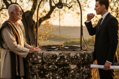 Le vendí el pozo, maestro… pero el agua que hay dentro sigue siendo mía. Si quiere usarla, tendrá que pagar un poco más —dijo el joven abogado, con una sonrisa astuta dibujada en los labios.