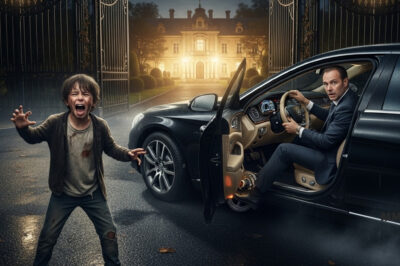 Detente ya! ¡Tu esposa quiere matarte!” — El grito de un niño de la calle que salvó a un multimillonario en el último segundo… y destapó un secreto sepultado durante 17 años