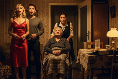 Mi marido se mudó con su amante. En silencio, llevé a mi suegra postrada en cama y se la entregué. Antes de irme, dije algo que los dejó a ambos pálidos…