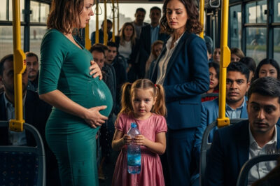 “Su hija grosera echó agua a una mujer embarazada en el autobús — Lo que pasó después…