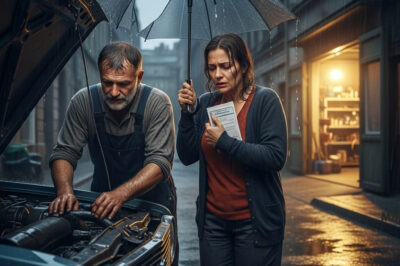 —“No se preocupe señora… yo puedo arreglarlo sin cobrarle un peso.”