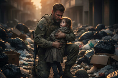 PADRE VOLVIÓ DEL EJÉRCITO Y ENCONTRÓ A SU HIJA EN UN BASURERO, LO QUE HIZO DEJÓ A TODOS EN SILENCIO