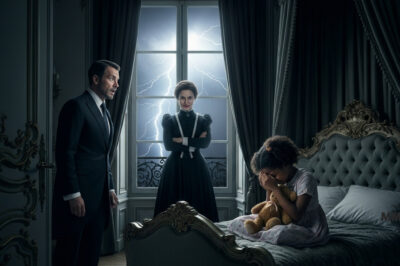 Millonario escucha los gritos de su hija adoptiva negra al llegar a casa, lo que él ve lo deja conmocionado.