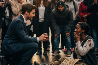 ÉL LE PROPUSO MATRIMONIO EN BROMA A UNA MUJER LOCA EN LA CALLE — PERO LO QUE ELLA LE RESPONDIÓ HARÁ QUE LLORES