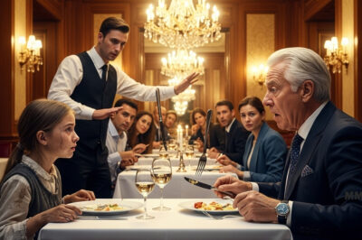 ¿Puedo comer contigo? le preguntó la niña sin hogar al millonario, y lo que siguió cambió sus vidas para siempre.