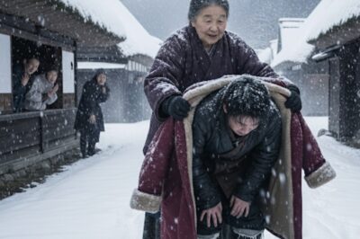Durante el crudo invierno, la aldea de Shirakawa quedó sepultada bajo una tormenta de nieve tan densa que los senderos desaparecieron en un mar blanco. El frío era tan feroz que los ríos se helaron por completo y los animales se amontonaban en los establos buscando calor.