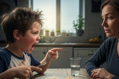 —“¿Otra vez arroz con huevo, mamá? ¡No soporto más esta miseria!” —gritó lleno de rabia.