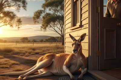 EL CANGURO QUE SALVÓ A SU HUMANO