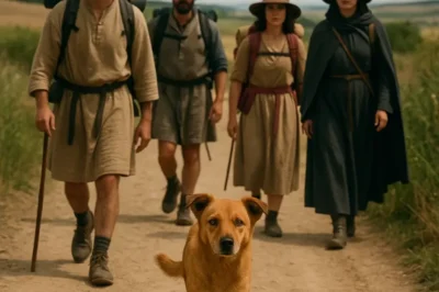 EL PERRO QUE ACOMPAÑABA A LOS PEREGRINOS… Y NADIE SABÍA DE QUIÉN ERA