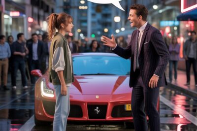 “TE DOY MI FERRARI SI LA ARRANCAS!” El Millonario Humilló A La Chica Sin Techo Pero Al Final Calló