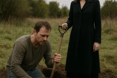 Ella lo dejó cavar su propia tumba… y luego le entregó la pala