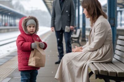 “¡TÚ NO TIENES CASA Y YO NO TENGO MAMÁ!”, DECLARÓ LA NIÑITA A LA JOVEN SIN HOGAR EN LA PARADA…