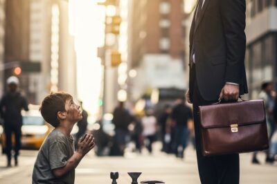 “Por favor, solo 10 dólares,” suplicó el niño para lustrarle los zapatos al CEO — cuando le dijo que era para salvar a mamá…