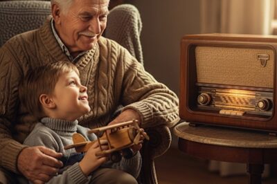 —Abuelo, ¿por qué conservas esa radio vieja? Ya no sirve para nada —preguntó Mateo, señalando un aparato de madera con perillas oxidadas, olvidado en una esquina de la mesa.