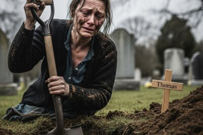 “¡No lo entienden, vi a mi hijo vivo en un sueño!” Gritaba la pobre madre, pero nadie le creía. Entonces tomó una pala y comenzó a cavar la tumba de su hijo.