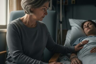 —Lo siento, señora. El estado de su hija es muy delicado.