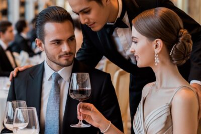 “HAY UNA DROGA EN TU BEBIDA”, SUSURRÓ LA CAMARERA… Y EL MULTIMILLONARIO EXPUSO A SU PROMETIDA