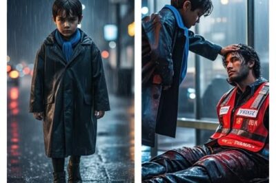 «Un NIÑO POBRE salvó a un DESCONOCIDO en la parada de autobús, ¡Años después ese desconocido controló su DESTINO!»