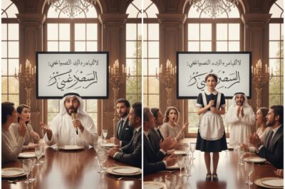 El jeque millonario hizo una pregunta en árabe… y la limpiadora respondió, sorprendiendo a todos….