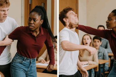 Una acosadora intenta sacar a rastras a una nueva estudiante negra de la clase. Lo que hizo después sorprendió a todos…