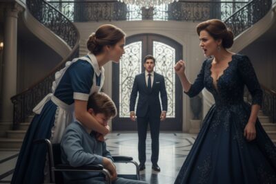 Millonario descubre a su empleada defendiendo a su hijo discapacitado y se queda helado ante la verdad