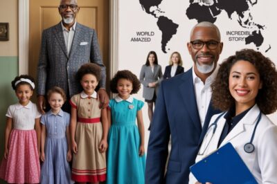 En 1979, adoptó a nueve niñas negras que nadie quería — hoy, décadas después, el mundo no puede creer en lo que se convirtieron