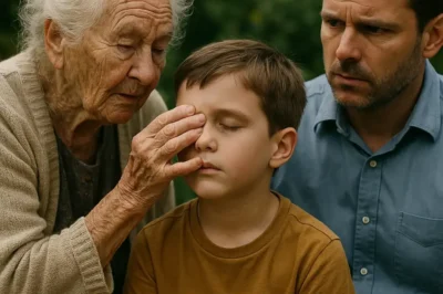 EL HIJO DEL MAGNATE ERA CIEGO, HASTA QUE UNA ANCIANA TOCÓ SUS OJOS Y OCURRIÓ LO INEXPLICABLE…