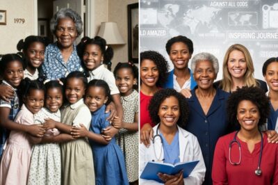 En 1979, adoptó a nueve niñas negras que nadie quería — hoy, décadas después, el mundo no puede creer en lo que se convirtieron