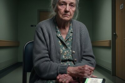 Una anciana de 82 años, dejada de lado por su propio hijo a través de un simple mensaje de texto y destinada a un asilo, permanecía sola en una silla helada.