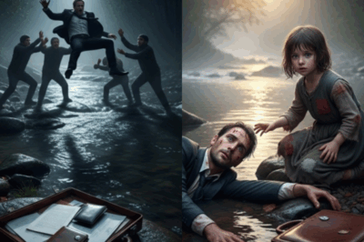 Lo Tiraron Al Arroyo Para Quedarse Con Sus Millones… — Pero Cuando Una Niña Pobre Lo Recogió…