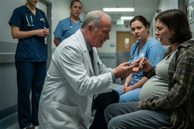 Mujer Embarazada y Sin Hogar Fue Rechazada en la Sala de Maternidad… Hasta que un Doctor Reconoció su Rostro 