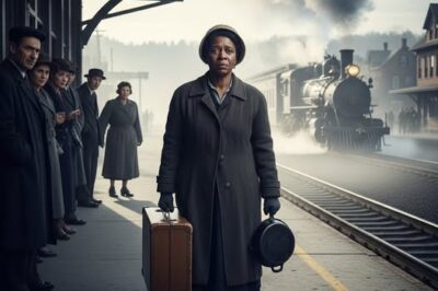 Ella bajó del tren con 33 dólares, un sartén y sin nadie esperándola.