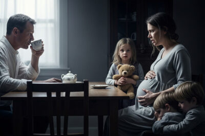 —Devuelve a uno al orfanato. No vamos a poder mantener a tres —dijo él con tono seco, sin siquiera levantar la mirada hacia los niños.