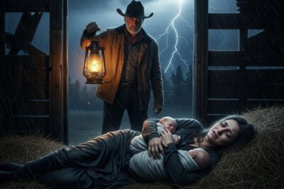 Un Ranchero Encuentra a una Joven con Dos Recién Nacidos en su Granero… y Todo Cambia para Siempre