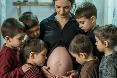 “Tengo 7 hijos, estoy embarazada del octavo… y él me abandonó”