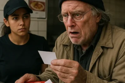 Un millonario disfrazado pide un taco y recibe una nota aterradora