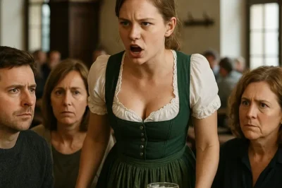 Nadie entendía alemán hasta que una mesera habló y paralizó la sala