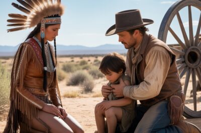“¡Has dado de comer a mi hija… y ahora, por la ley de mis ancestros, te pertenece!” murmuró la mujer apache al vaquero.