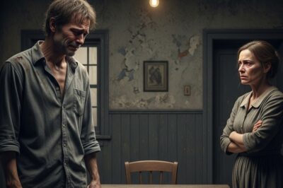 Abandoné a mi esposa y a mis hijas por no tener el hijo que esperaba… pero sus palabras al reencontrarme me destrozarons