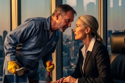 EL CONSERJE LE SUSURRÓ: “NO FIRME EL ACUERDO DE MILLONES”. LA PODEROSA CEO SE