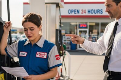 PAGÓ LA GASOLINA DE UN HOMBRE SENCILLO Y FUE DESPEDIDA POR EL GERENTE. 30 MINUTOS DESPUÉS…